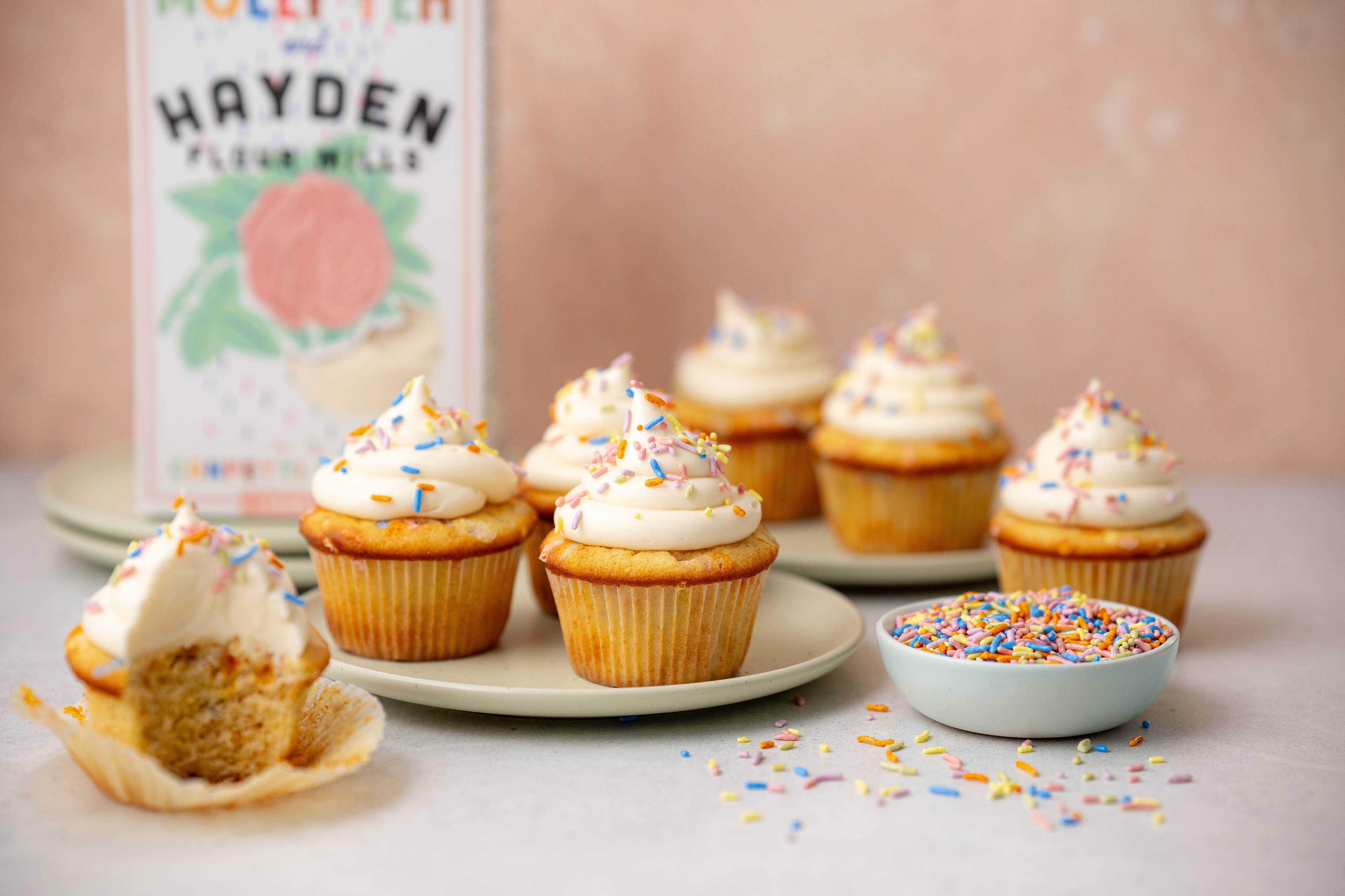 Hayden Flour Mills - Wholesale Cake Mix - Molly Yeh x HFM Confetti Cake Mix2