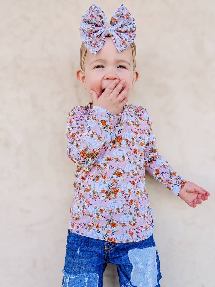 Long Sleeve Bamboo Shirt for wholesale by Minikin Mischief Clothing Co