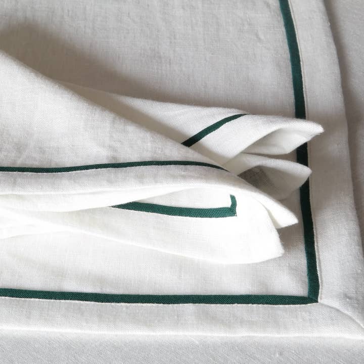 Liem Home - Wholesale Dinner & Cloth Napkin - Linen Napkins with Mitered Corners and Edging11