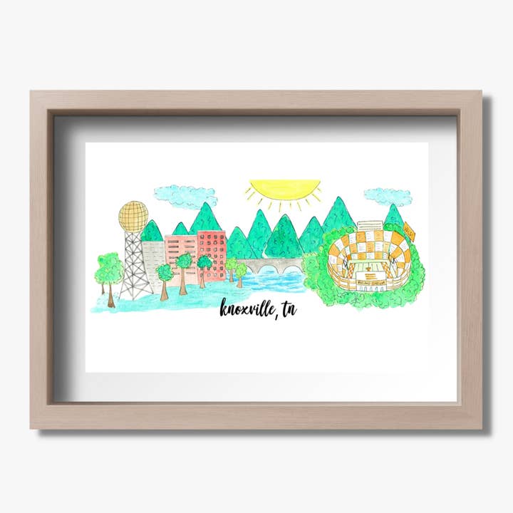 Knoxville, TN afdrukken voor wholesale door Island Haus Co