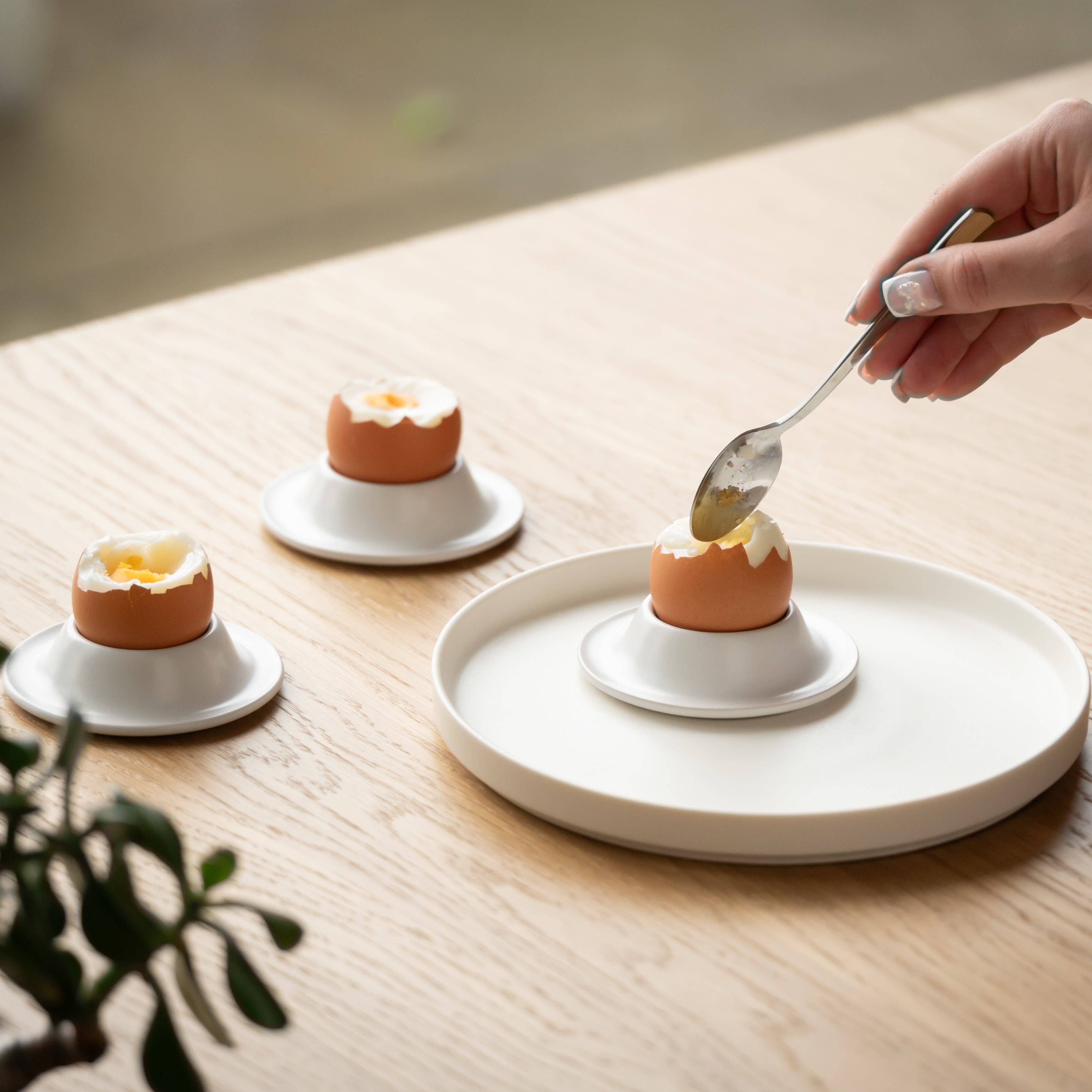 MIAMIO – Engroshandel Æggebæger/holder – Keramik æggebæger sæt med 4 stk.8