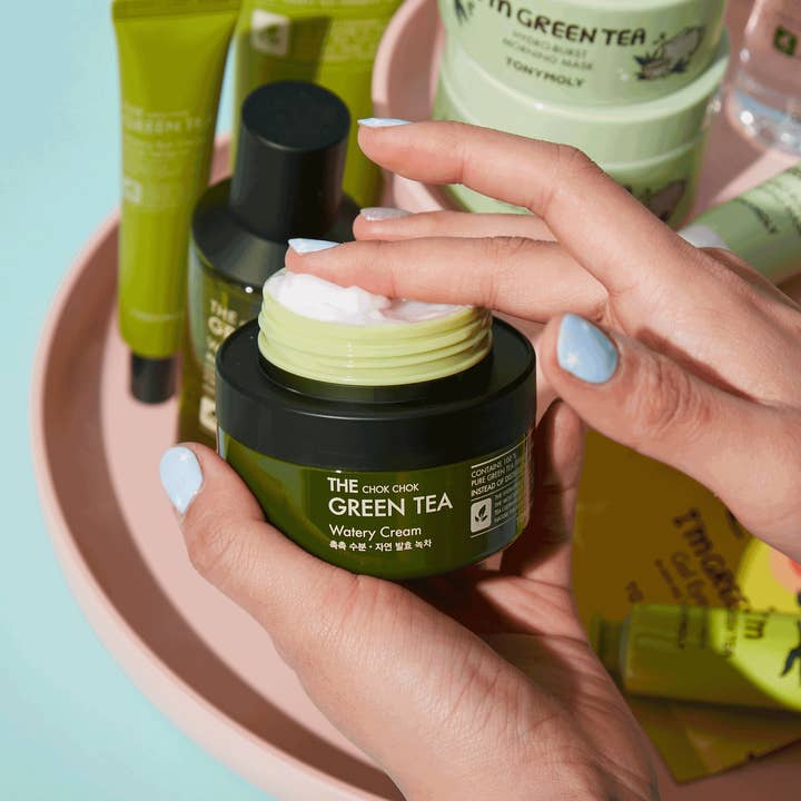 TONYMOLY - Wholesale Facial Moisturizer - The Chok Chok Green Tea Watery Moisture Cream3