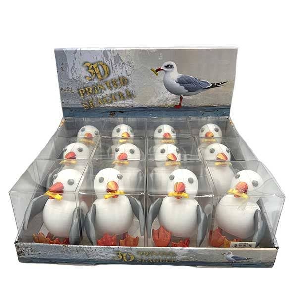 Barry-Owen Co., Inc. - Wholesale Decorative Figurine - 3D Seagull with French Fry1