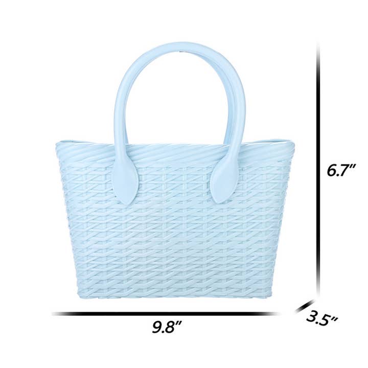 Sensibling Corp. - Wholesale Tote Bag - Women's - Solid Jelly Tote Bag5