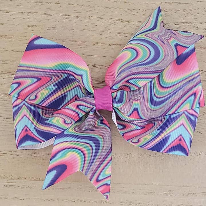 Dark Colors Twist Bow for wholesale by Buttercups Bows