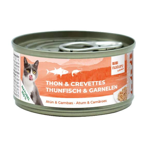 Bubimex - Wholesale Pet Food - Cat - Bubi Nature CAT Tuna & Shrimp 70g