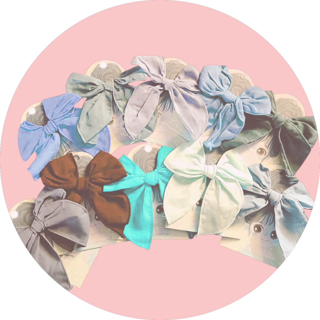 Kids4trendy - Vendita all'ingrosso Fiocco per capelli - Bambini - Fiocchi per capelli in cotone12