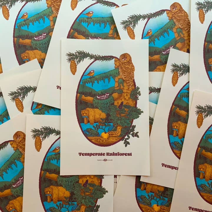 Impressão Riso de Floresta Riso Temperada por atacado de Psychedelic Lens