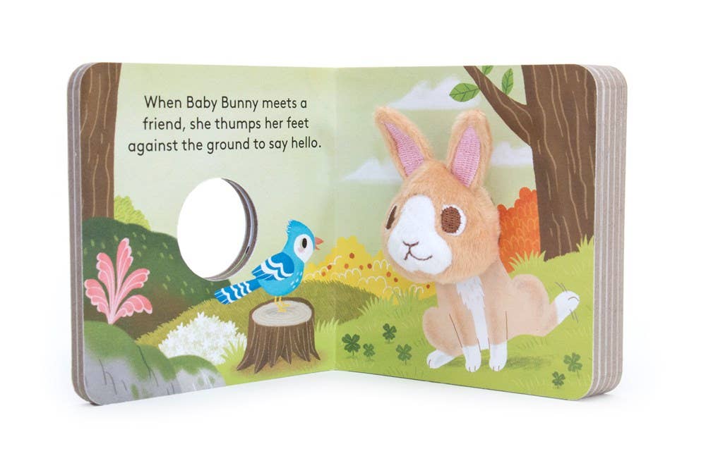 Chronicle Books - Wholesale Baby & Toddler Book (0-2) - Baby Bunny: Finger Puppet Book2
