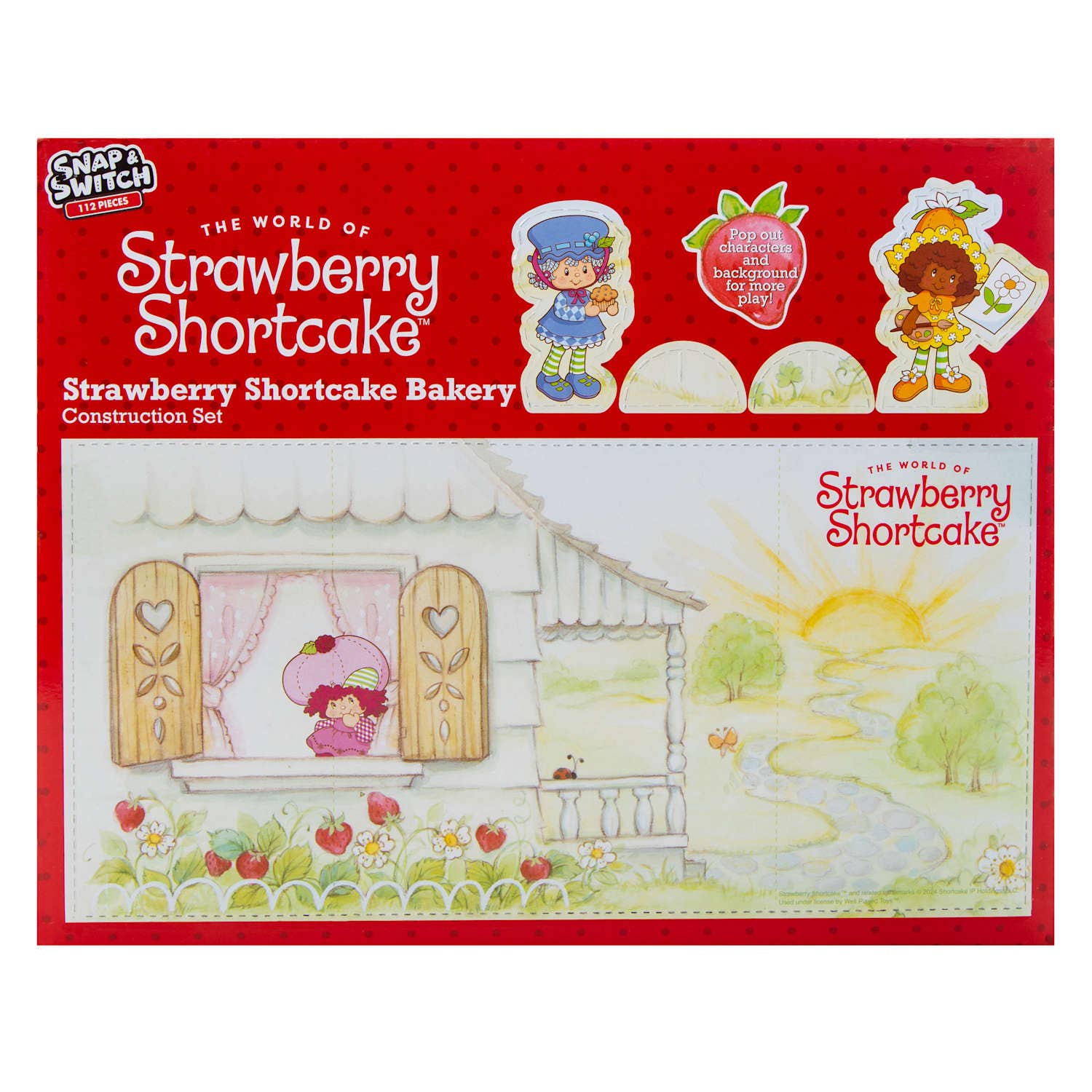 Well Played - Wholesale Toy Set - Kids - Strawberry Shortcake Bakery Snap & Switch Set3