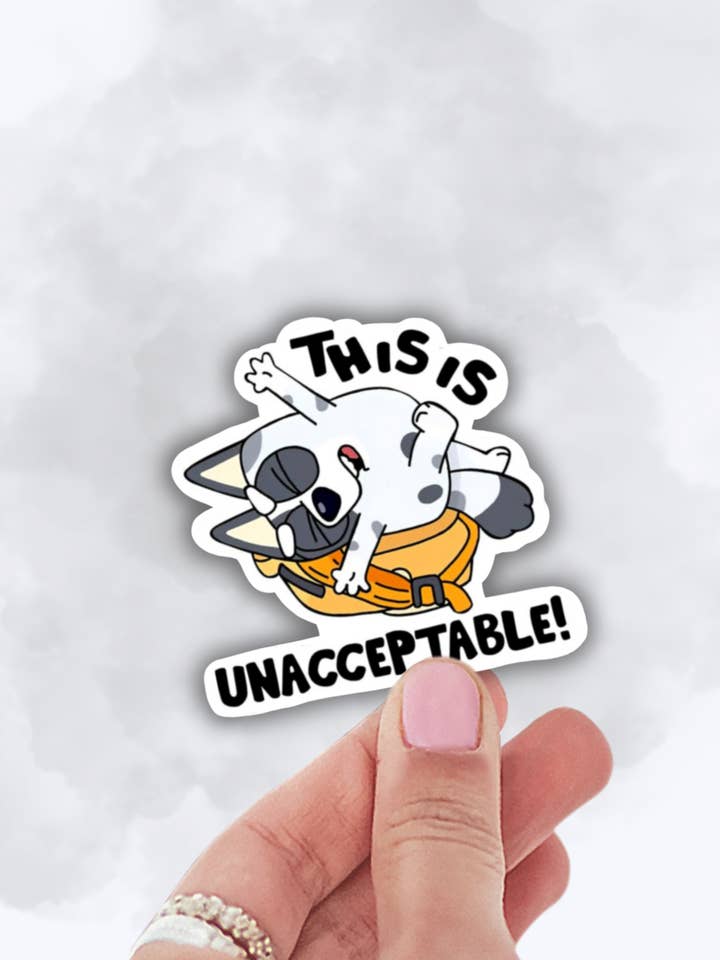 lustiger Aufkleber, niedliche Hundesticker, Aufkleber für Laptop, Vinyl für den Großhandel von Lalatina Shop