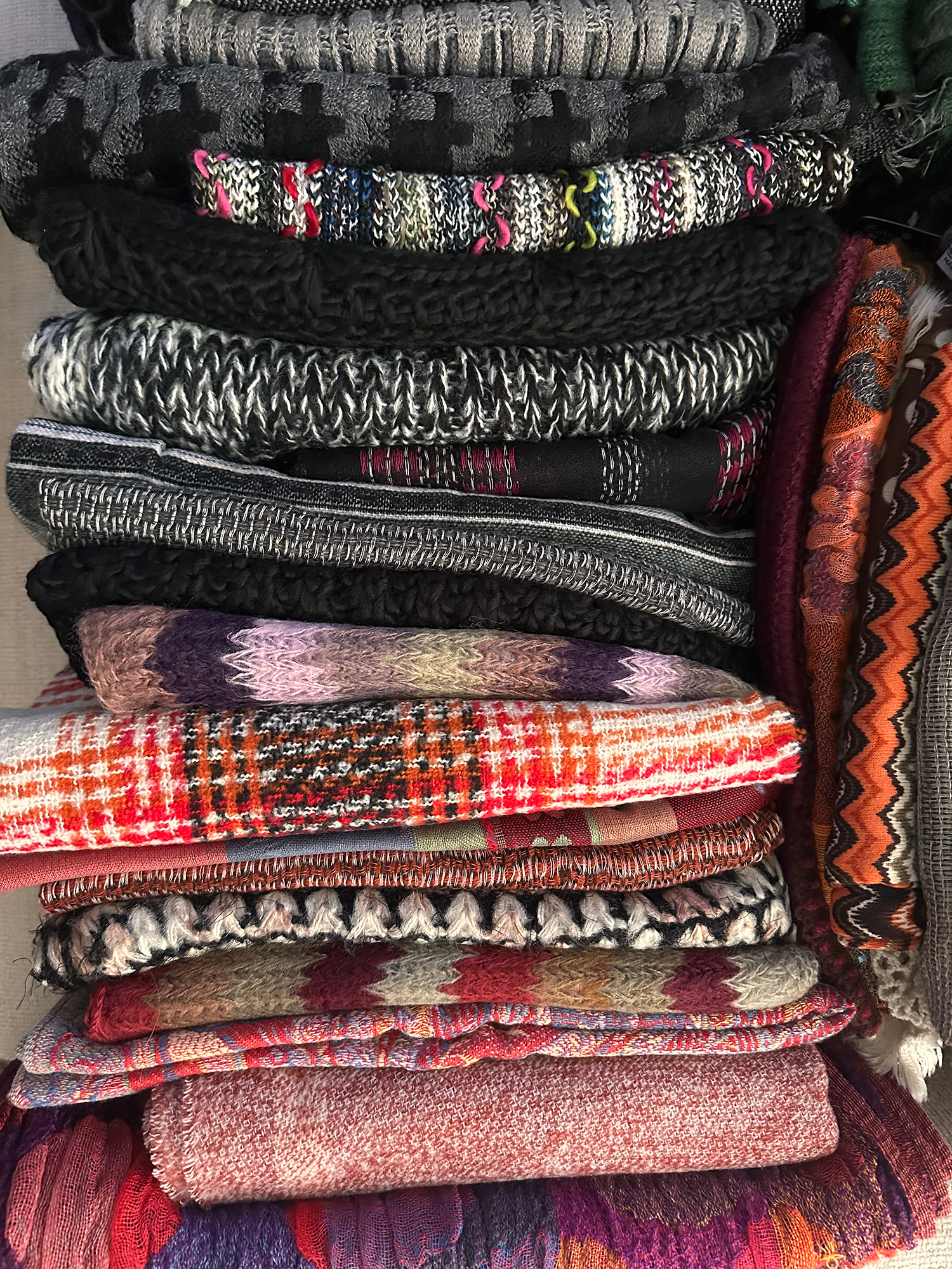 Chloe & Lex - Wholesale Scarf - Women's - Bundle of 50 Assorted Scarves- Final Sale - Wholesale Set2