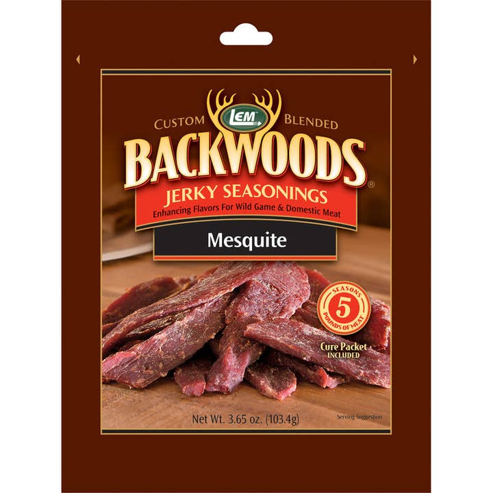 Everyday Supply Co - Wholesale Dried Spice Mix - Backwoods Mesquite Jerky Seasoning 3.65oz, 6-Pack