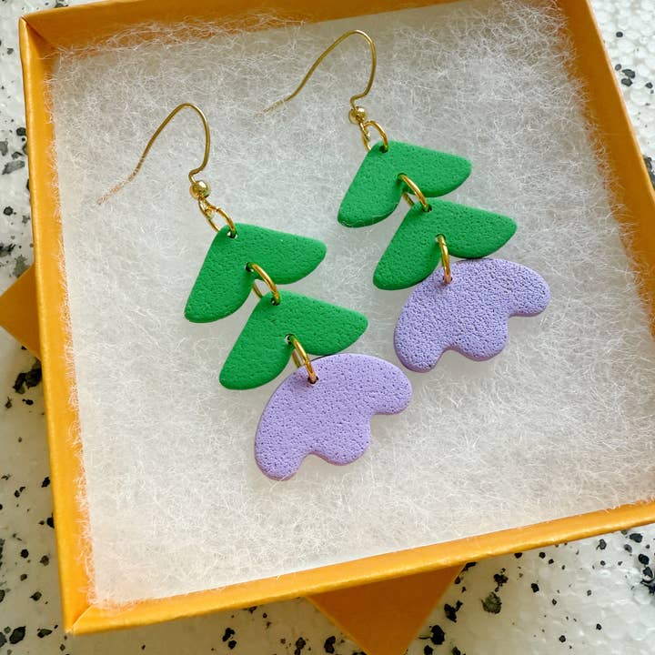 Lemon Lee Studio - Wholesale Dangle Earrings - Verbena Drop Earrings1
