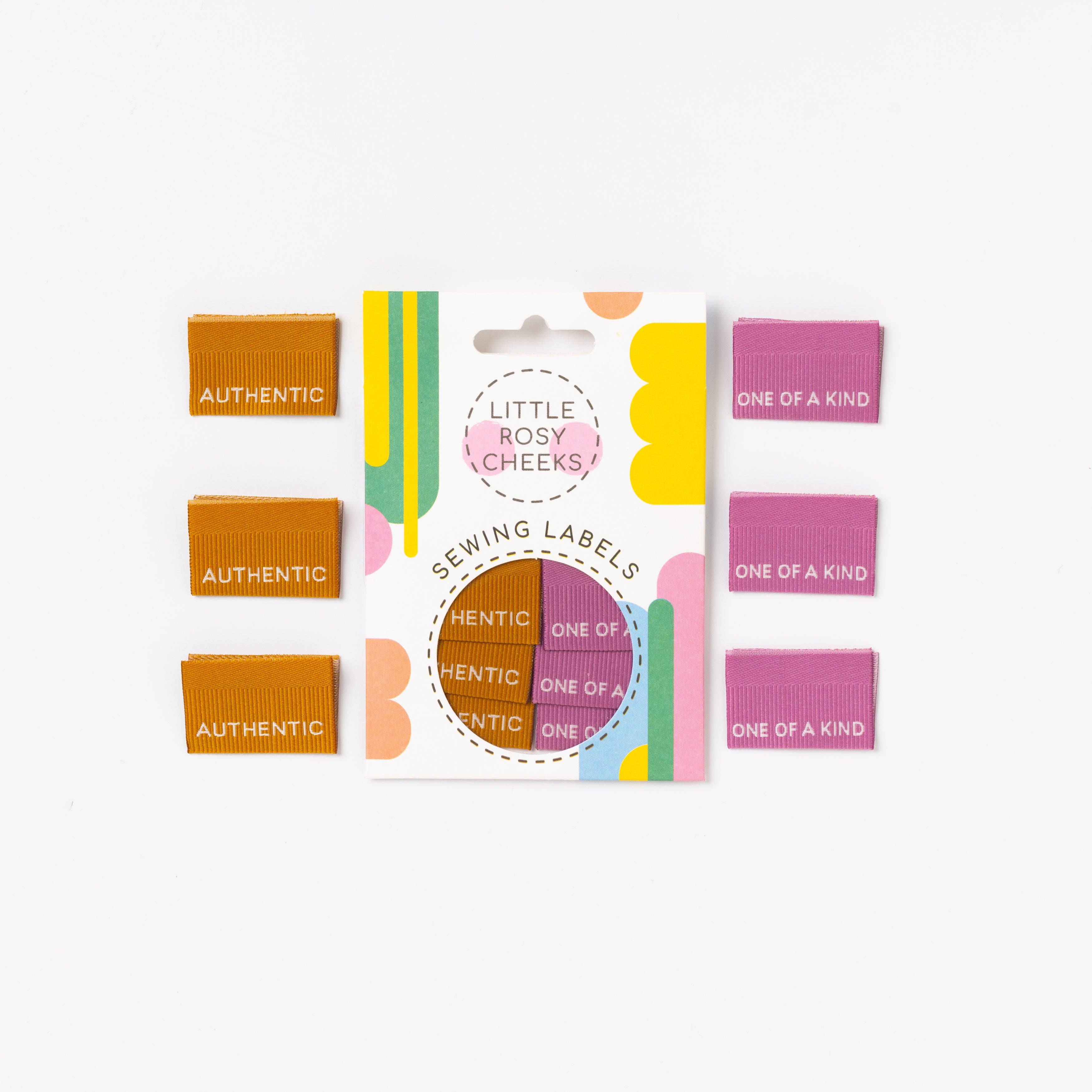 Little Rosy Cheeks - Wholesale Fabric - AUTHENTIC / ONE OF A KIND - Sewing Labels Tags1