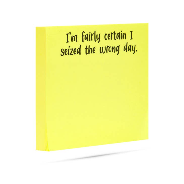 Fresh Outta Fucks Pad and Pen, Humorous Funny Office Desk Sticky Notes and  Pen Accessories Set, Snarky Novelty Office Supplies, Great Gift for