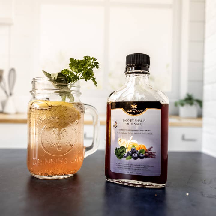 Blue Sage Honey Cocktail Mix - sofi New Product Winner for wholesale by Built by Bees