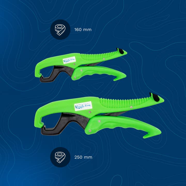 HOOK-EZE - Wholesale Sporting Accessories - Hook-Eze Floating Fishing Lip Gripper - Orange/Green/Yellow