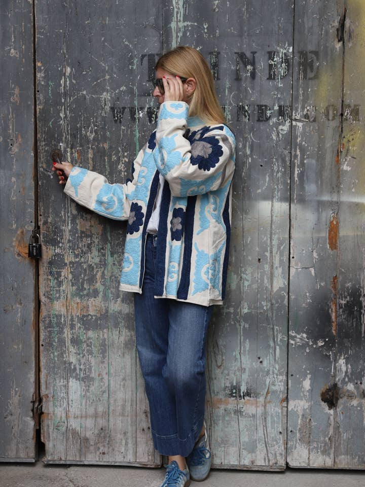 Suzani Short Jacket for wholesale by Sanjanaandme