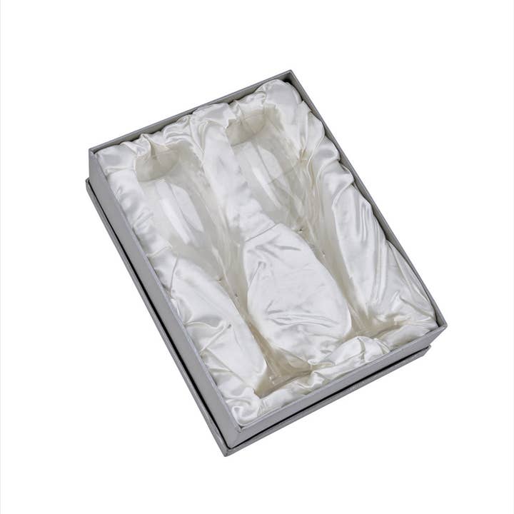 Creative Gifts International Inc. - Wholesale Champagne flute - Claro Toasting Flutes Set1