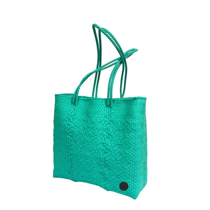 Brisla Aqua – Kleine gewebte Tragetasche aus recyceltem Kunststoff für den Großhandel von Brisla