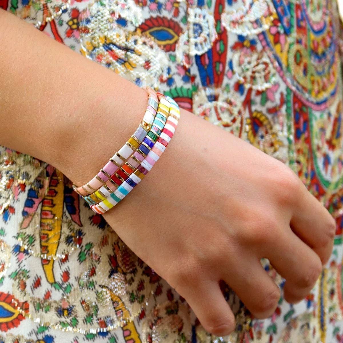 Koss Design - Vente Bracelet de perles - Liv - Bracelet en perles colorées6