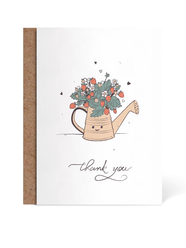 Bedankt | Wenskaart voor wholesale door Forindet