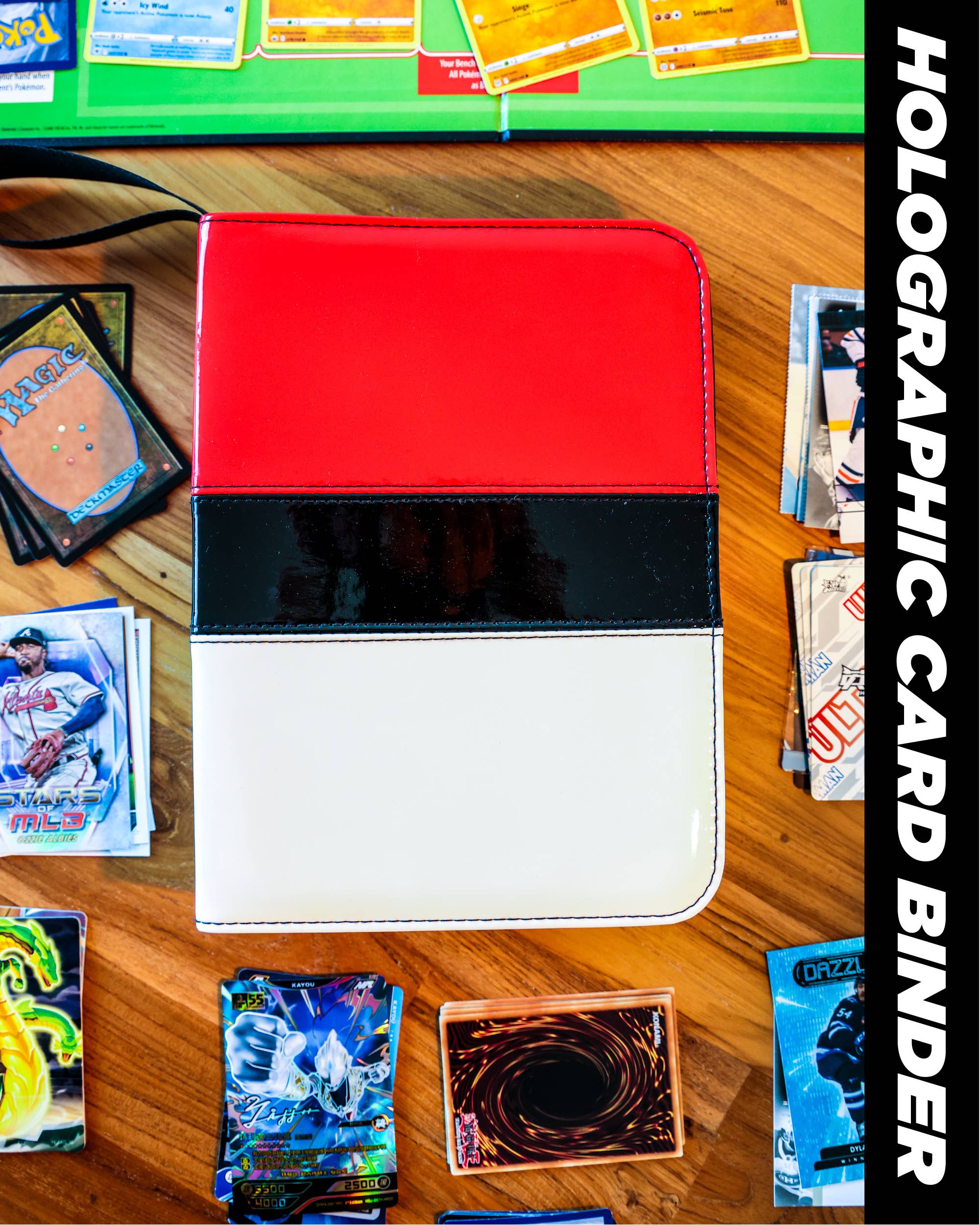 Fydelity - Wholesale Binder - 44041: Trading Card Binder | Max (400pcs) | Belt Ball Patent1