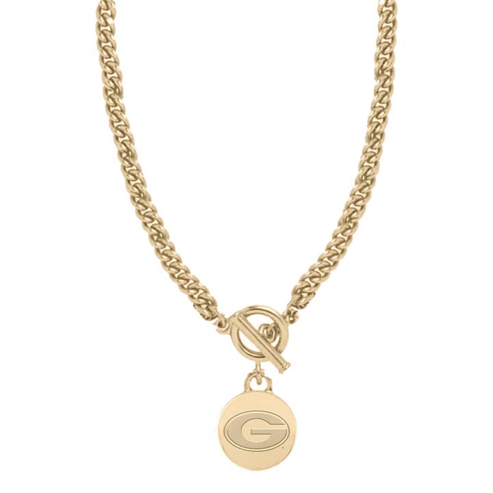 Georgia Bulldogs Ramsey Necklace for wholesale by Shelby & Grace