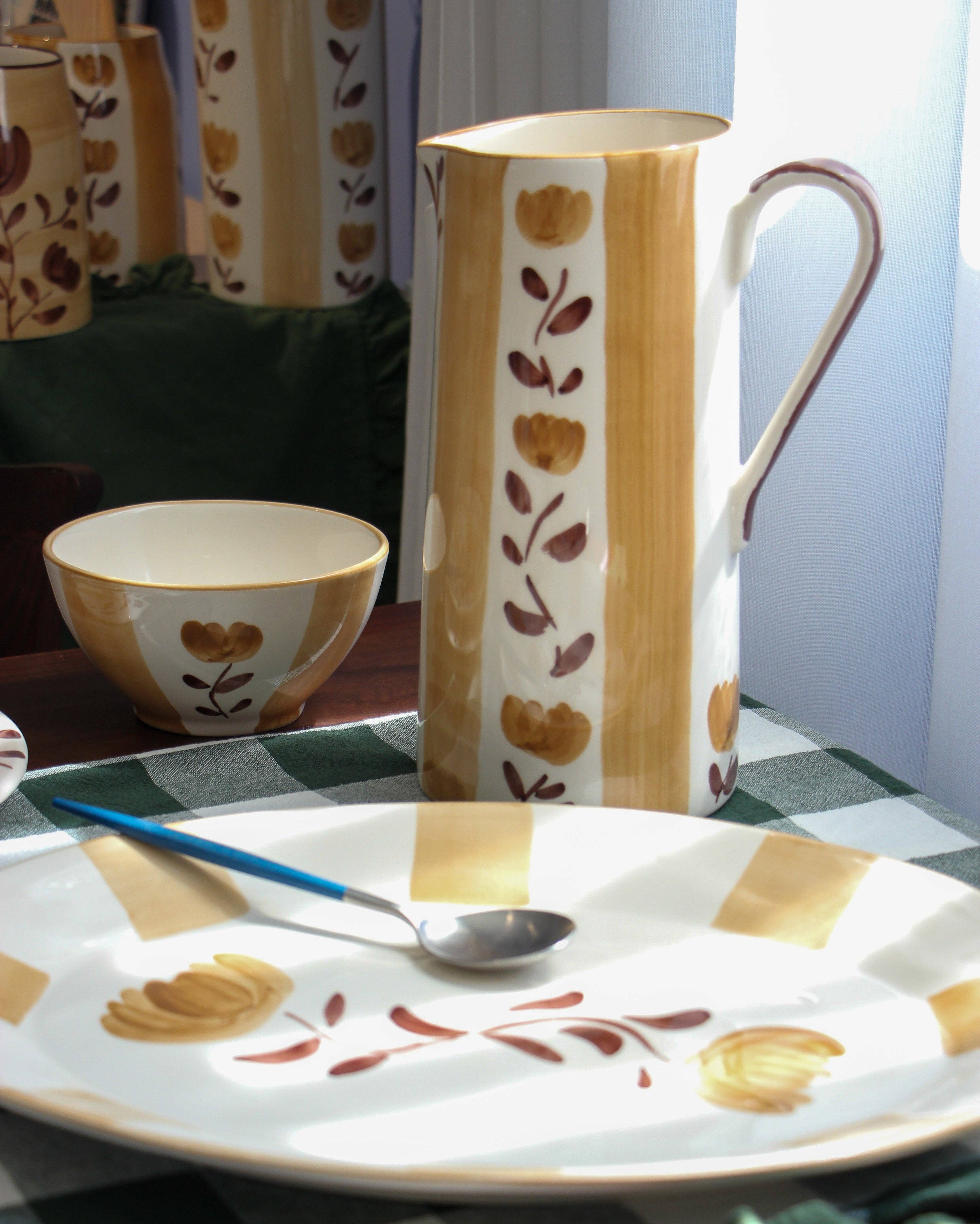 Pó de Barro - Wholesale Pitcher - Dolce Latte Ceramic Pitcher 2,5L6