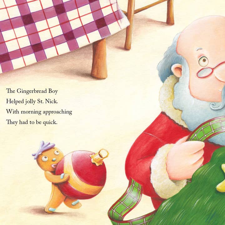 Sleeping Bear Press - Wholesale Preschool Book (3-5) - A Cookie for Santa Picture Book5