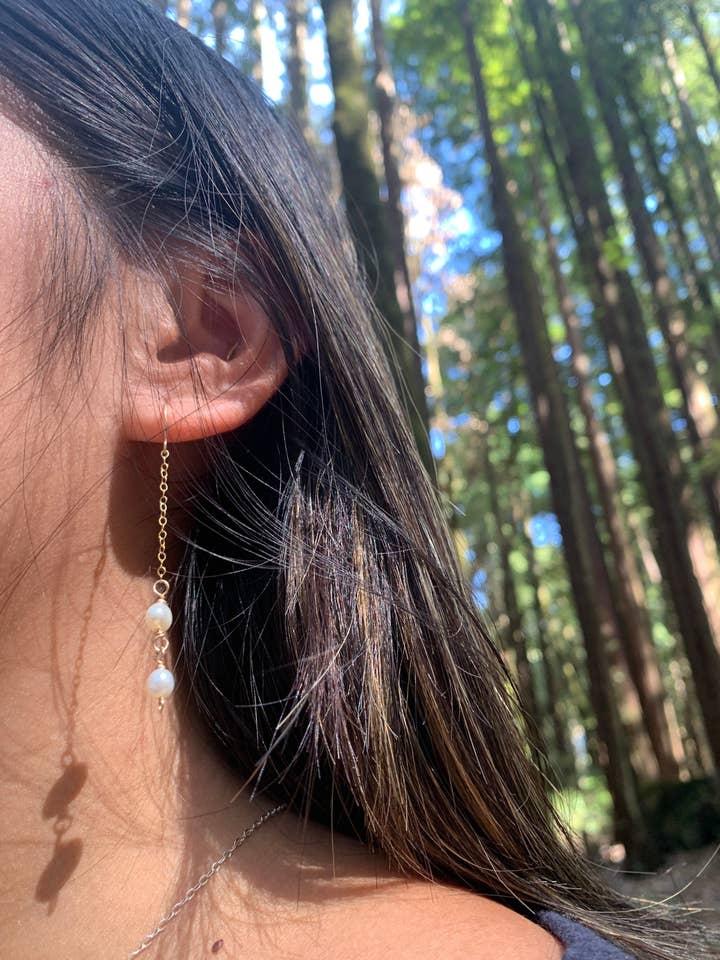 Vattenfallskedjor • Sötvattenspärla för wholesale av Woods to Wire