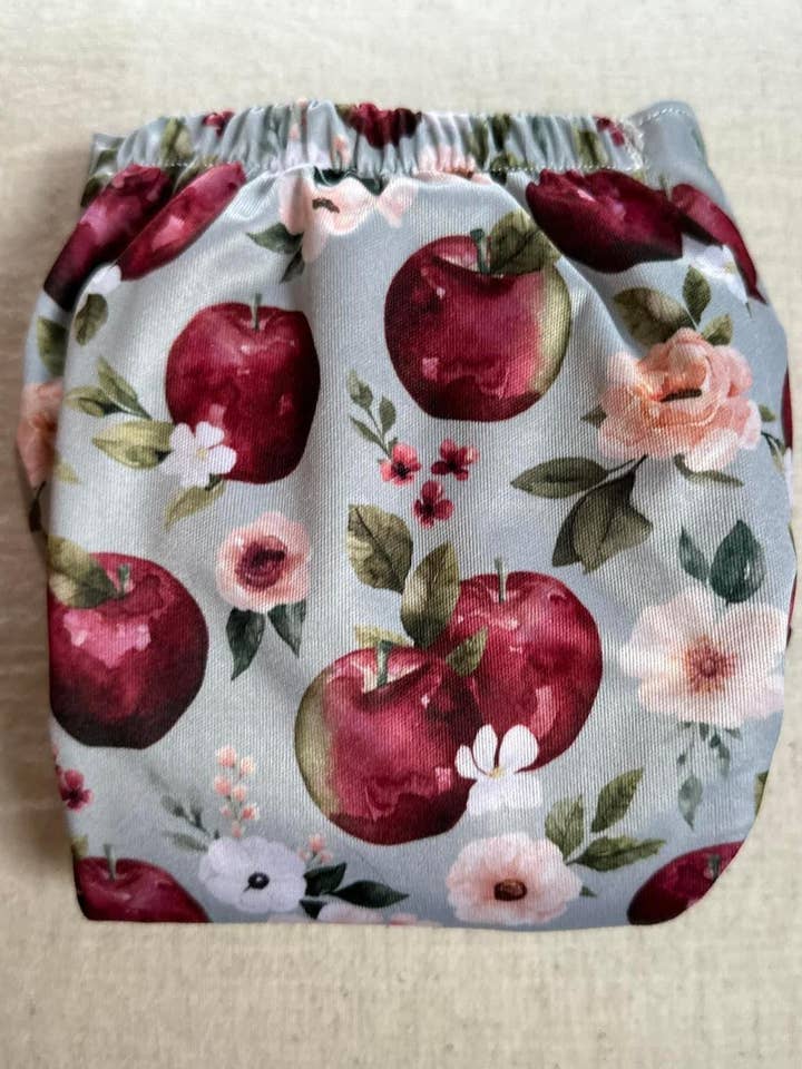 Apple Blossom Modern Cloth Diaper for wholesale by Suga Bums LLC
