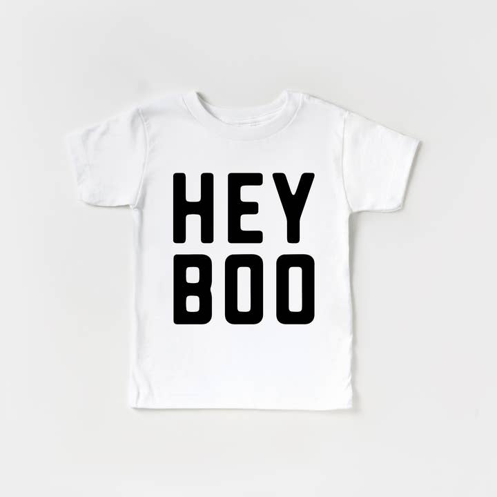 Benny & Ray Apparel - Wholesale Screen Printed T-Shirt - Kids - Hey Boo Halloween Toddler and Youth Shirt5