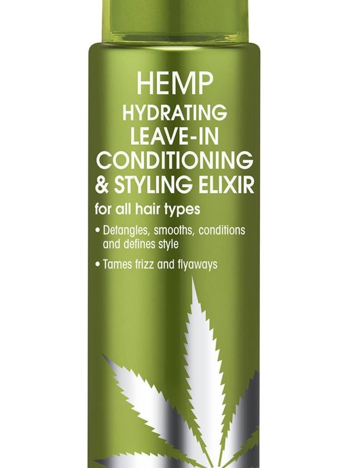 Hemp Hydrating Leave In Conditioning Styling Elixir 4 oz. for wholesale by Giovanni Cosmetics