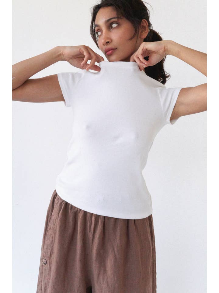 LA RELAXED - Wholesale T-Shirt - Women's - Bebe Organic Tee1