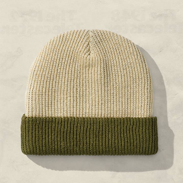 Weld Mfg. - Wholesale Beanie - Women's - Two Tone Slacker Beanie3