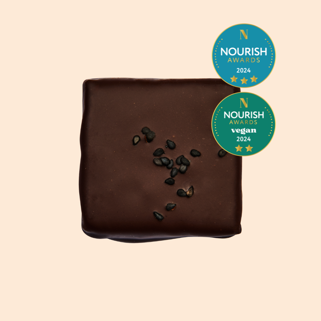 Cosmic Dealer - Wholesale Chocolate Bar - Single nut butter chocolate - Black Sesame - SRP 16 unit1