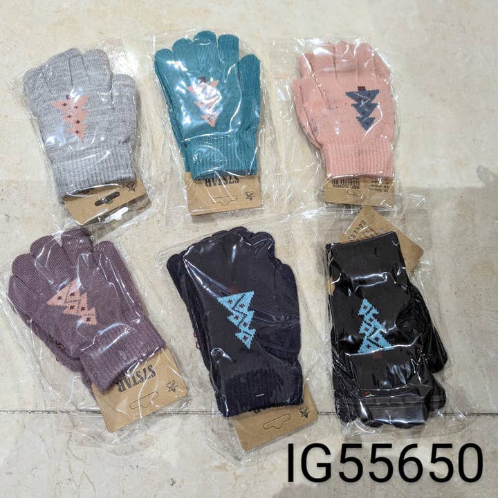 ASSORTMENTS CHILDREN'S GLOVES -12 PIECES for wholesale on Faire