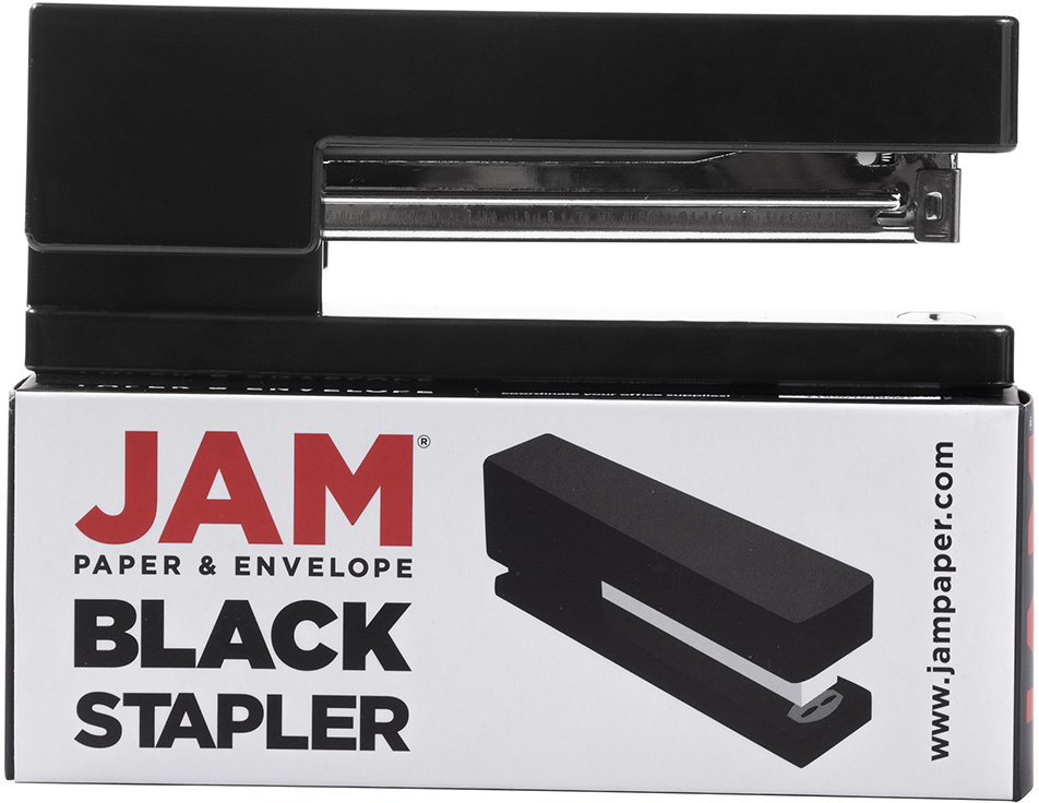 JAM PAPER - Wholesale Stapler - JAM Modern Desk Stapler, Black, 1/Pack2