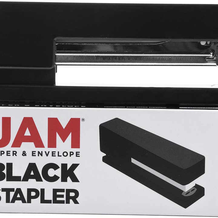 JAM PAPER - Wholesale Stapler - JAM Modern Desk Stapler, Black, 1/Pack2