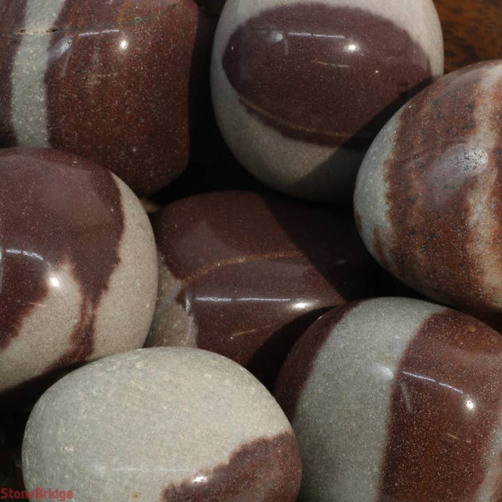 Stonebridge Imports - Wholesale Spiritual Stone/Crystal - Narmada Shiva Lingam Tumbled Stones