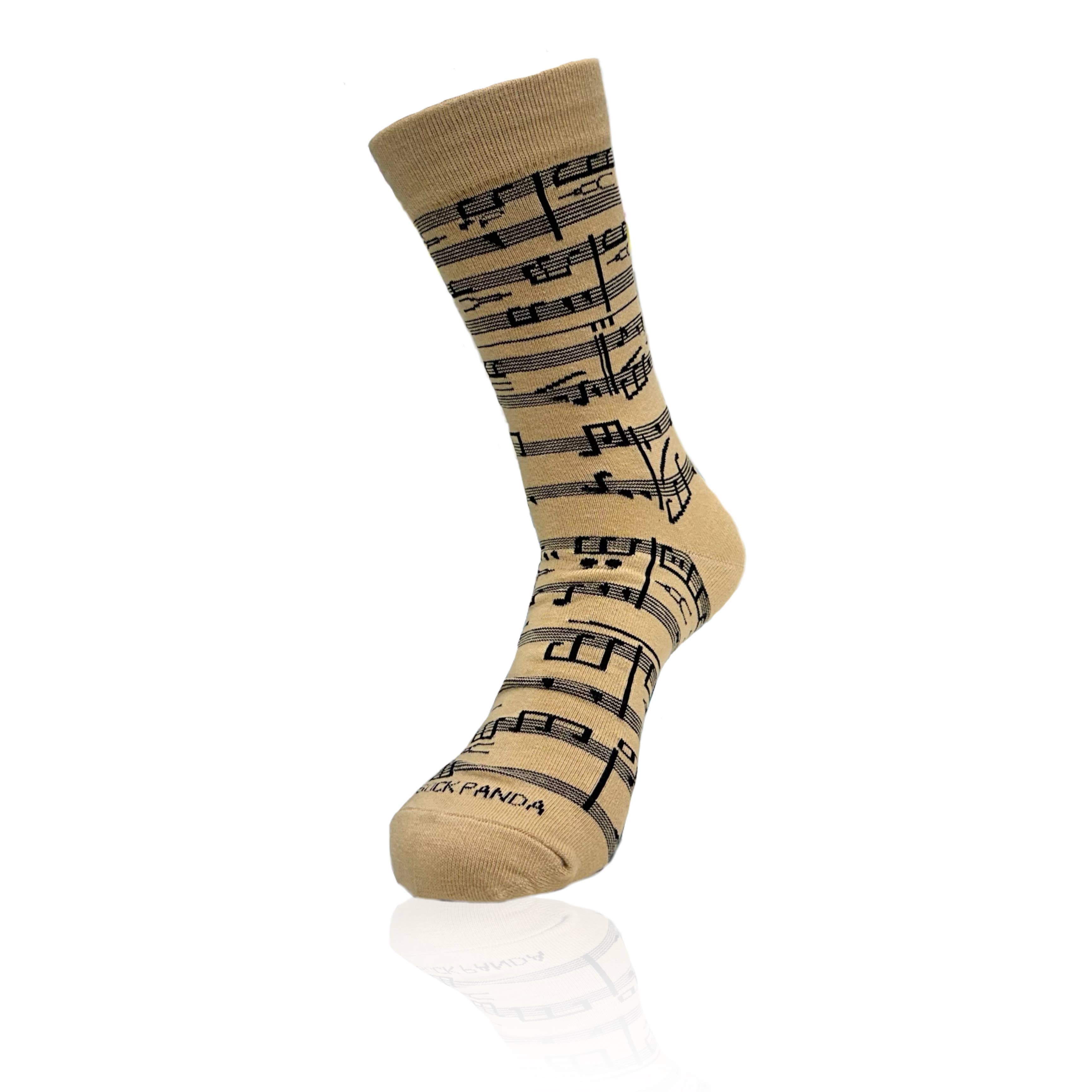 Sock Panda - Wholesale Socks - Unisex - Music Note Pattern Socks from the Sock Panda (Adult Large)5