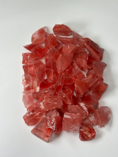 CaNatureLover - Wholesale Spiritual stone/crystal - Watermelon Quartz RAW , 0.75"-1.25" Size. Raw Gemstones6