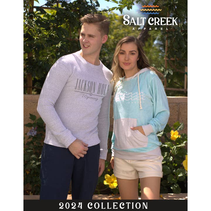 Salt Creek – Engroshandel Sweatshirt - Dame – EC-7NT68 NANTUCKET SWEATSHIRT MED RUND HALS8