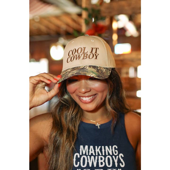Girl Tribe Co - Wholesale Trucker Hat - Women's - Cool It Cowboy Hat