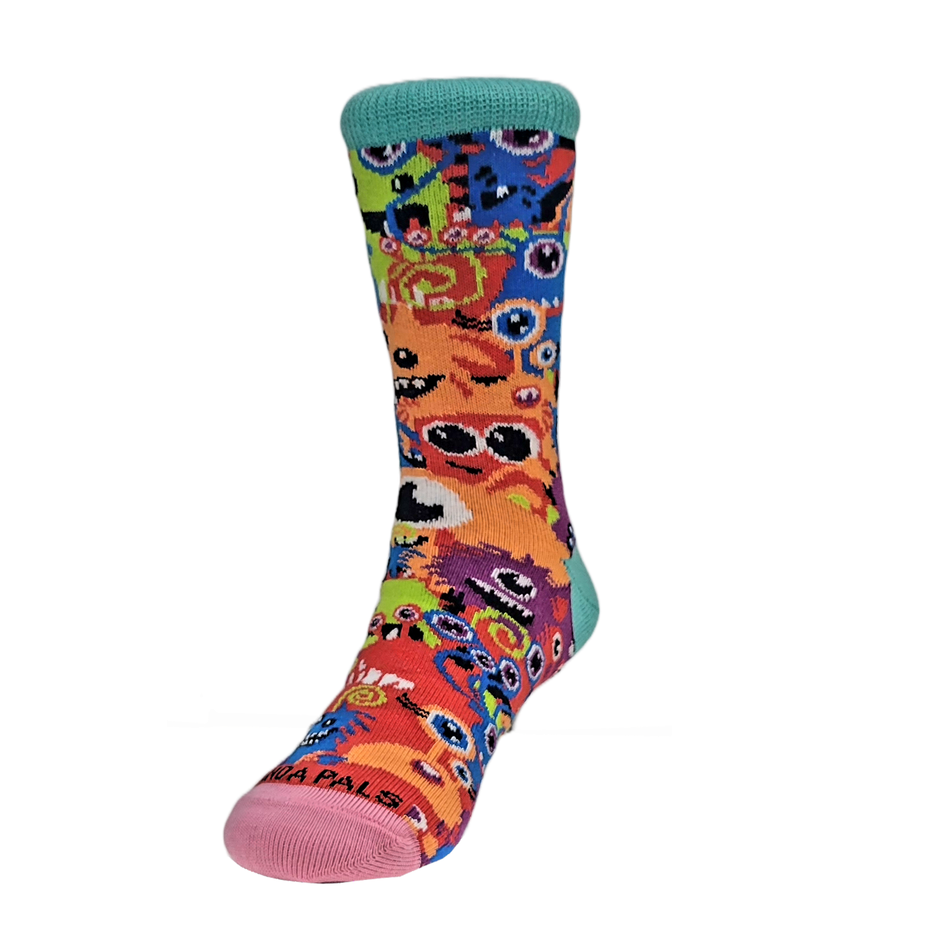 Sock Panda - Vendita all'ingrosso Calzini - Bambini - Calzini con motivo Monster Face di The Sock Panda (3-7 anni)5