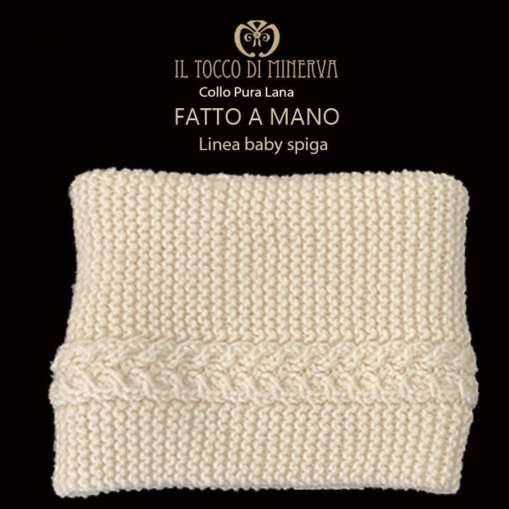 Chapeau et Col ligne Alta Murgia - Fait à la Main pour la vente par Il Tocco di Minerva