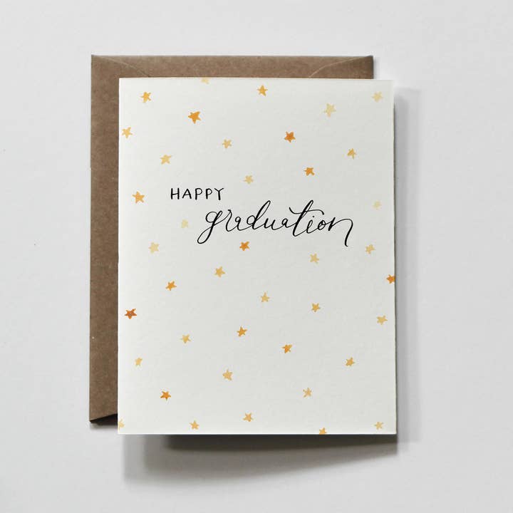 everglow handmade - Wholesale Graduation Card - Happy Graduation | Congratulations Confetti Greeting Card