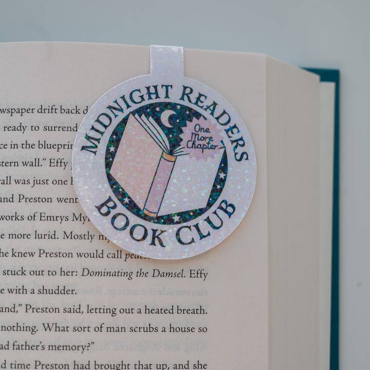 Created By Kelci – wholesale Bookmark – Midnight Reader Magnetic Bookmark2